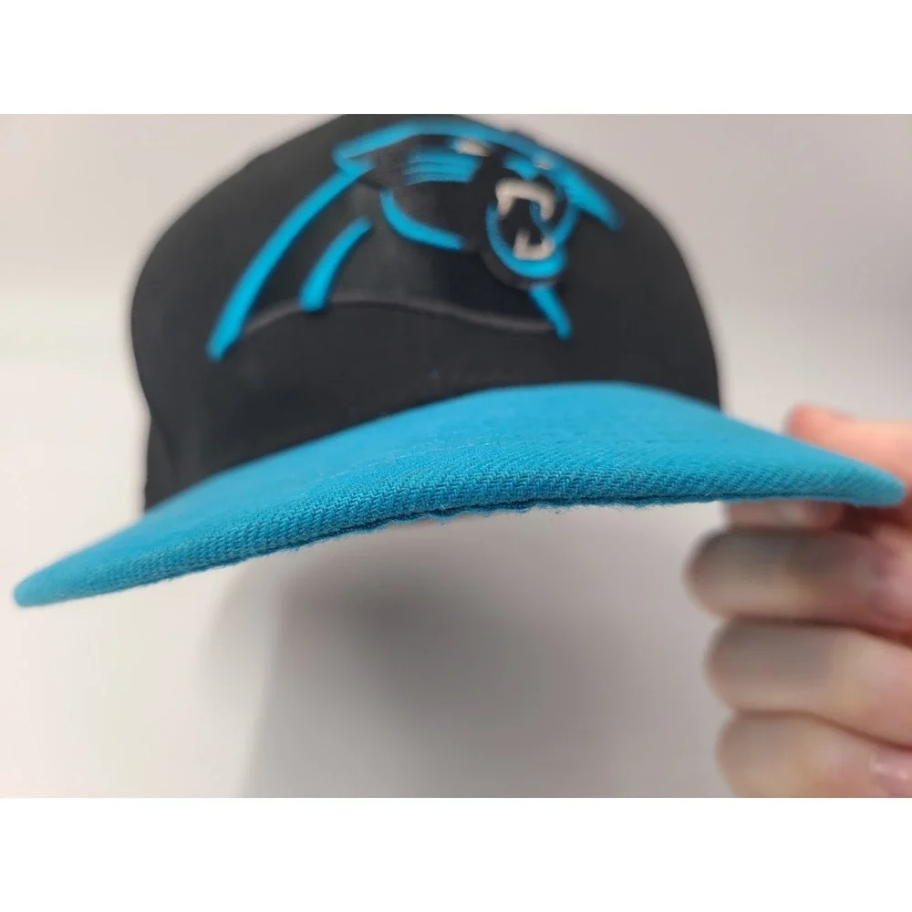 Carolina Panthers Luke Kuechly #59 New Era 59Fifty Fitted 6 3/4 Hat‎ Cap Black